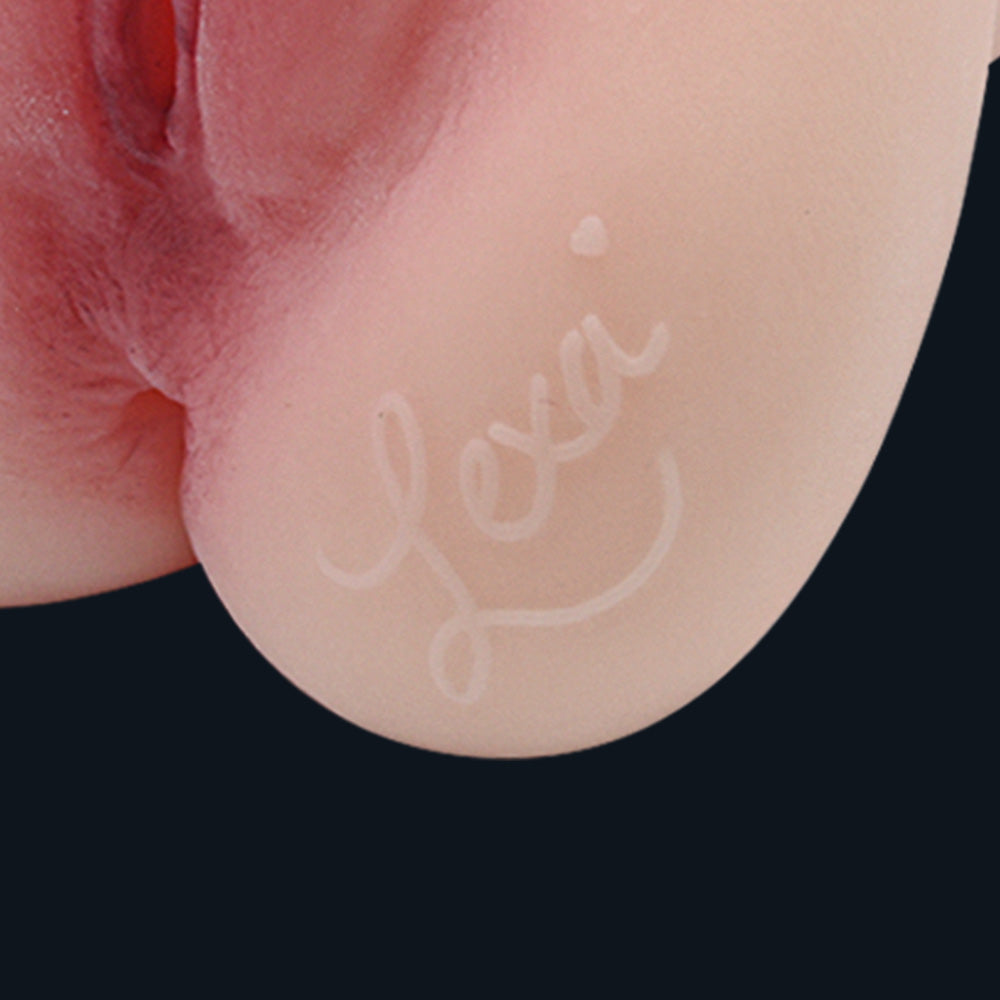 Close-up of the Lexa signature on the LexaNL pocket pussy