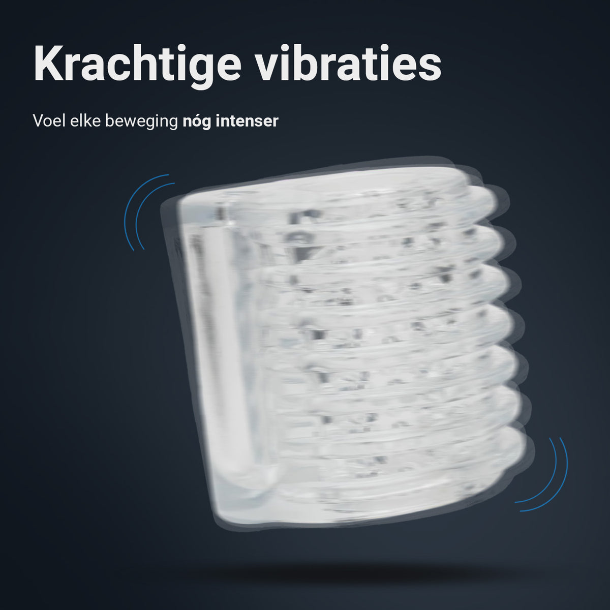 Pocket Shot masturbator sleeve with powerful vibrations for a more intense feel